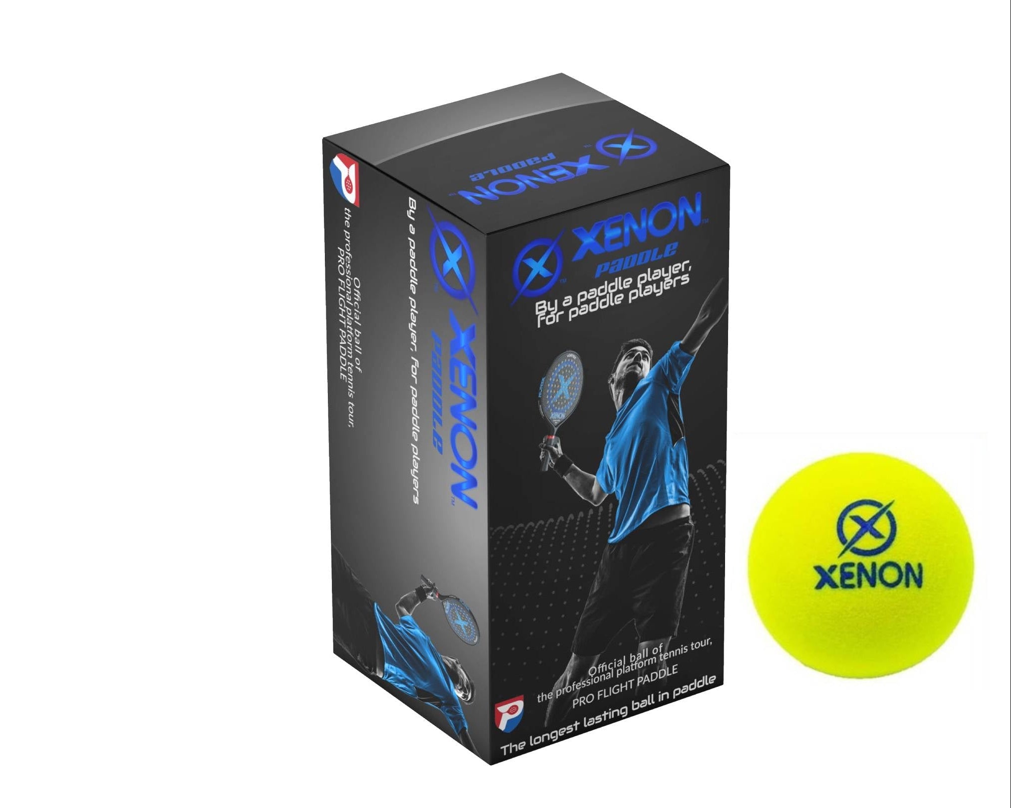 best platform tennis ball - xenon paddle