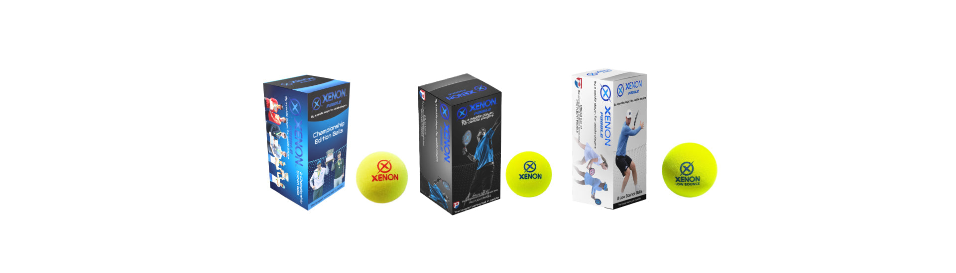 Xenon Platform Tennis Balls