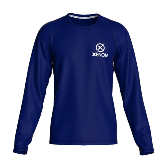 Navy Blue long sleeve Tencel shirt