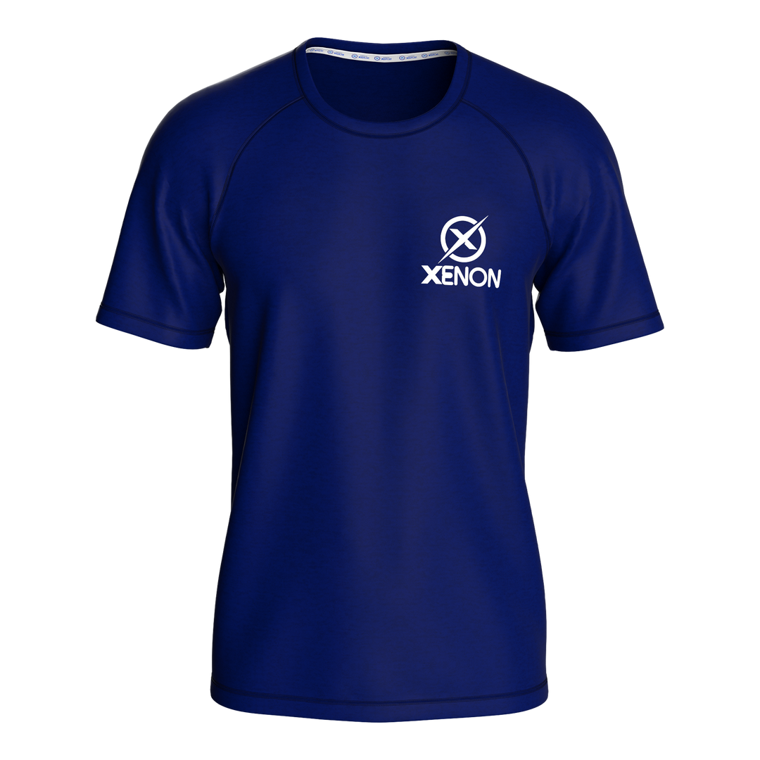 Navy Blue short sleeve Tencel shirt