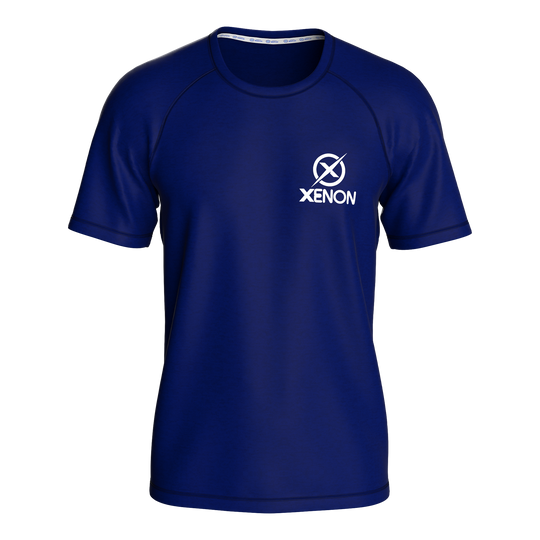 Navy Blue short sleeve Tencel shirt