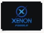 xenon paddle flag banner 2x3 ft sign