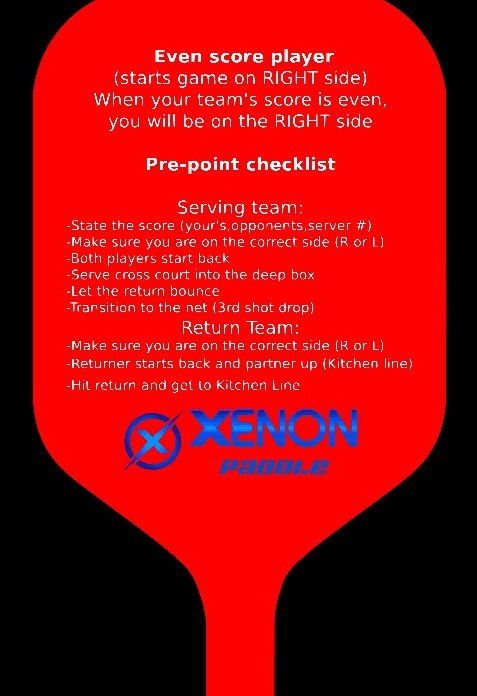 learn how to play pickleball with this instructional paddle for beginners