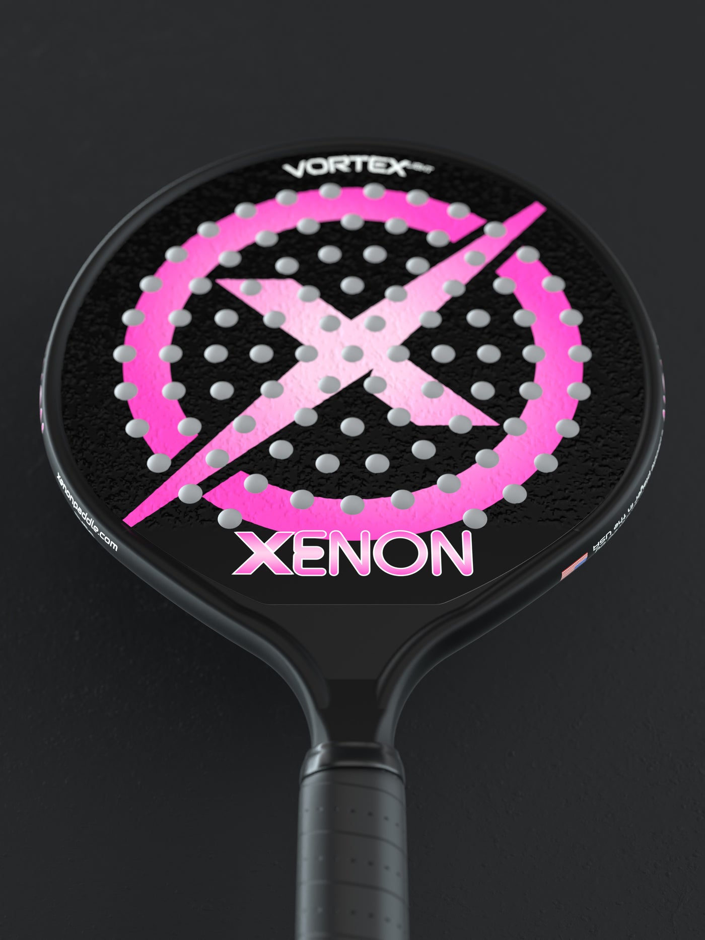 xenon paddle vortex lite paddle tennis racket pink 3