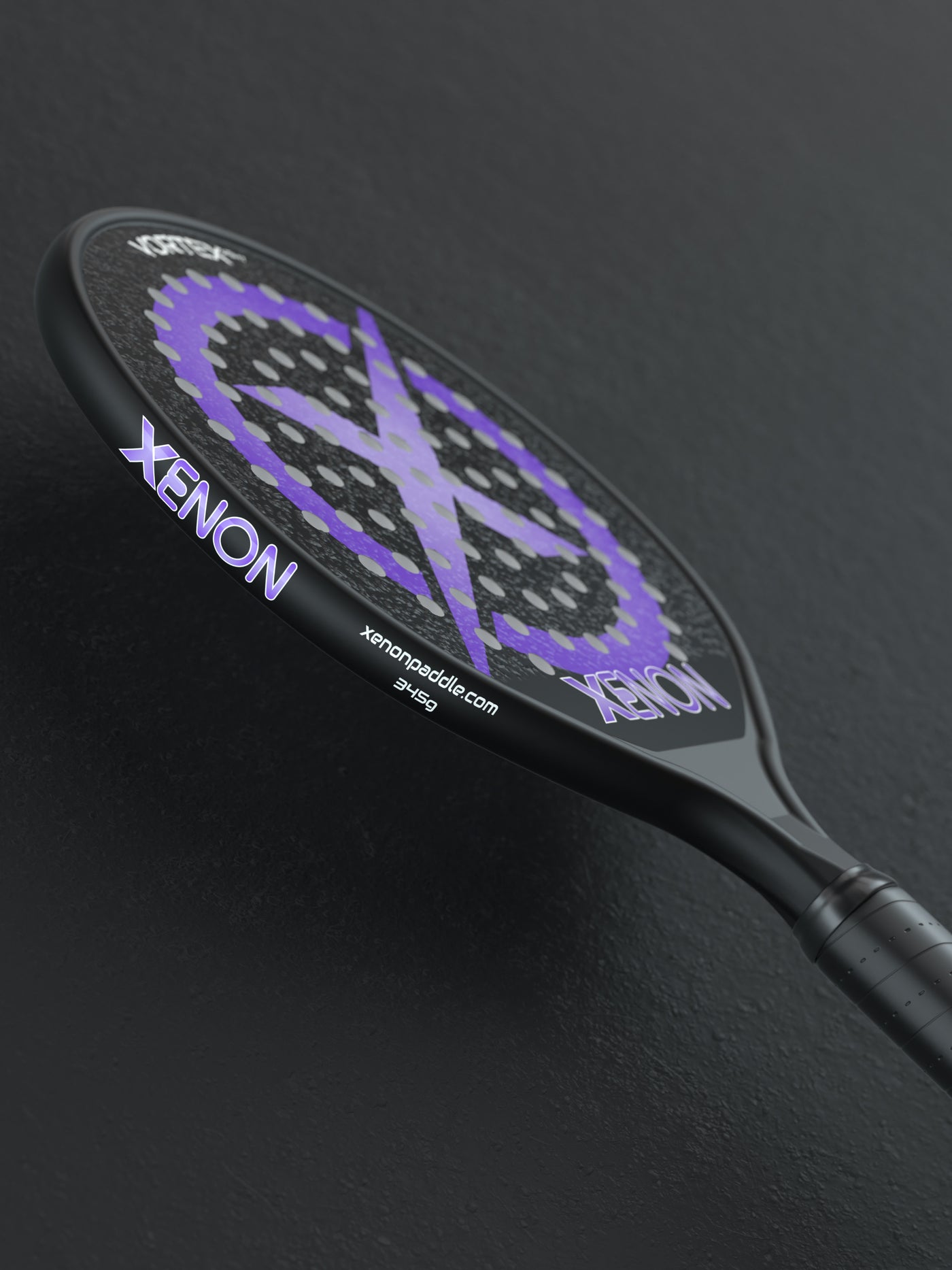 xenon paddle vortex lite paddle tennis racket purple 4