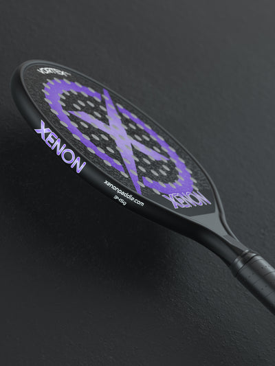 xenon paddle vortex lite paddle tennis racket purple 4