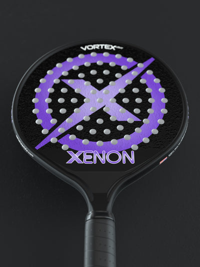 xenon paddle vortex lite paddle tennis racket purple 3