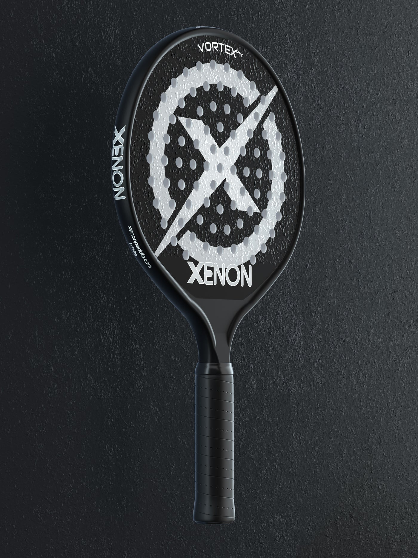 Xenon Paddle Tennis Racket Vortex Pro Model Font