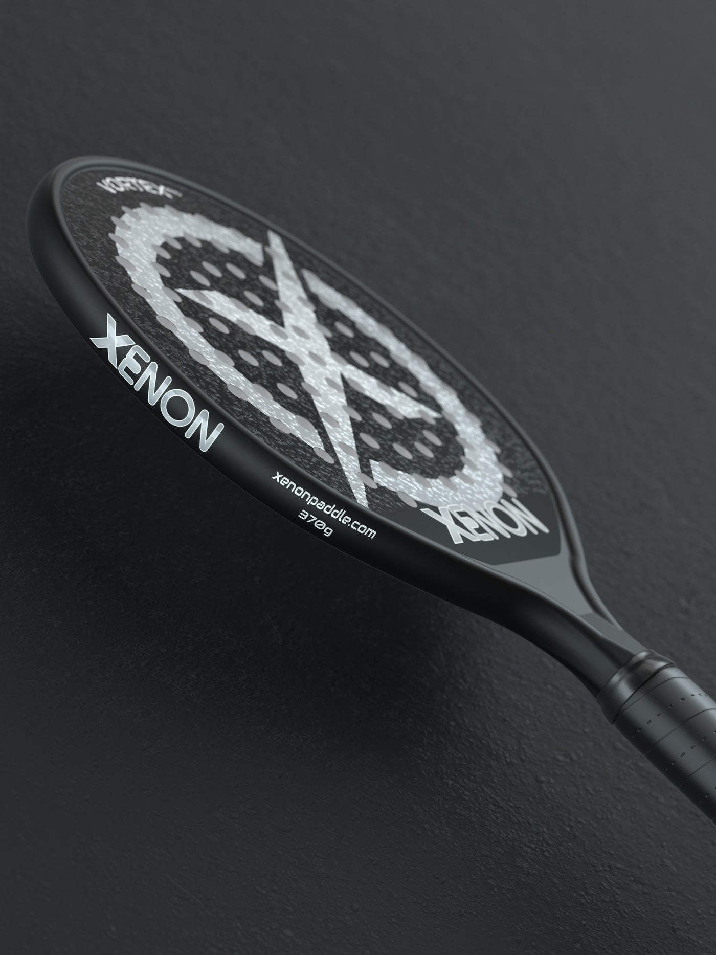 Xenon Paddle Tennis Racket Vortex Pro Model Side 370g