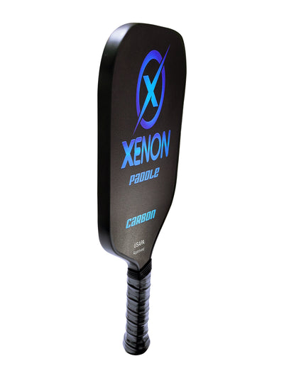 Xenon Paddle Carbon Pickleball Paddle side view USAPA Approved for beginners or advanced players